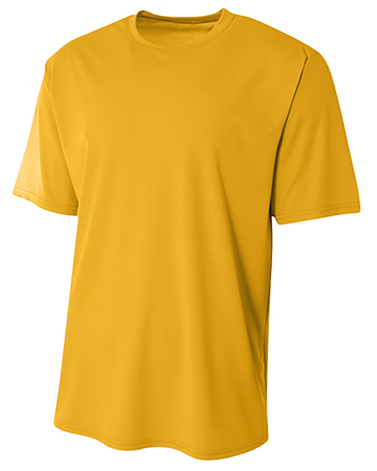 A4 Men's Sprint Performance T-Shirt GOLD 