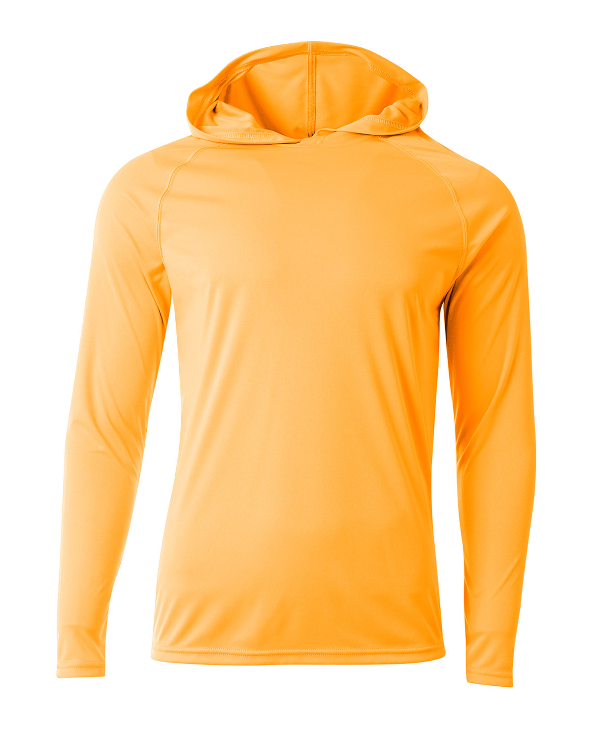 A4 Men's Cooling Performance Long-Sleeve Hooded T-shirt | alphabroder
