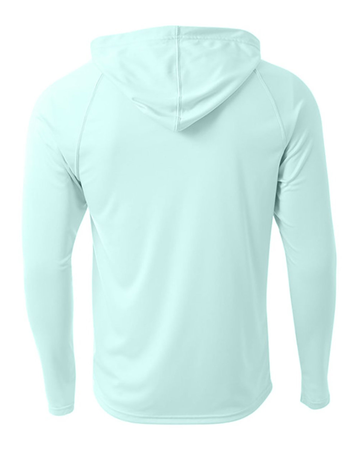 A4 Men's Cooling Performance Long-Sleeve Hooded T-shirt | US Generic ...