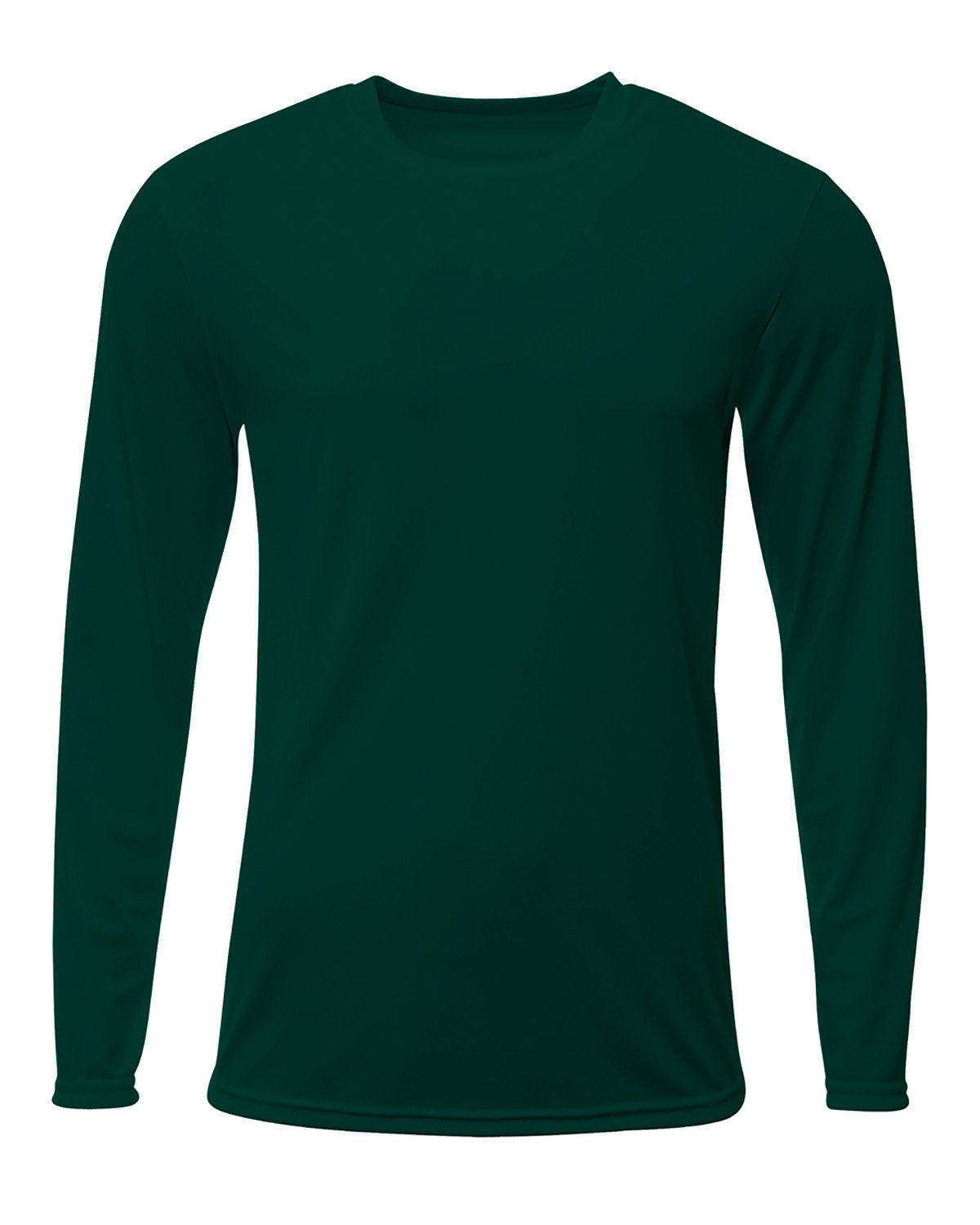 A4 Men's Sprint Long Sleeve T-Shirt FOREST 