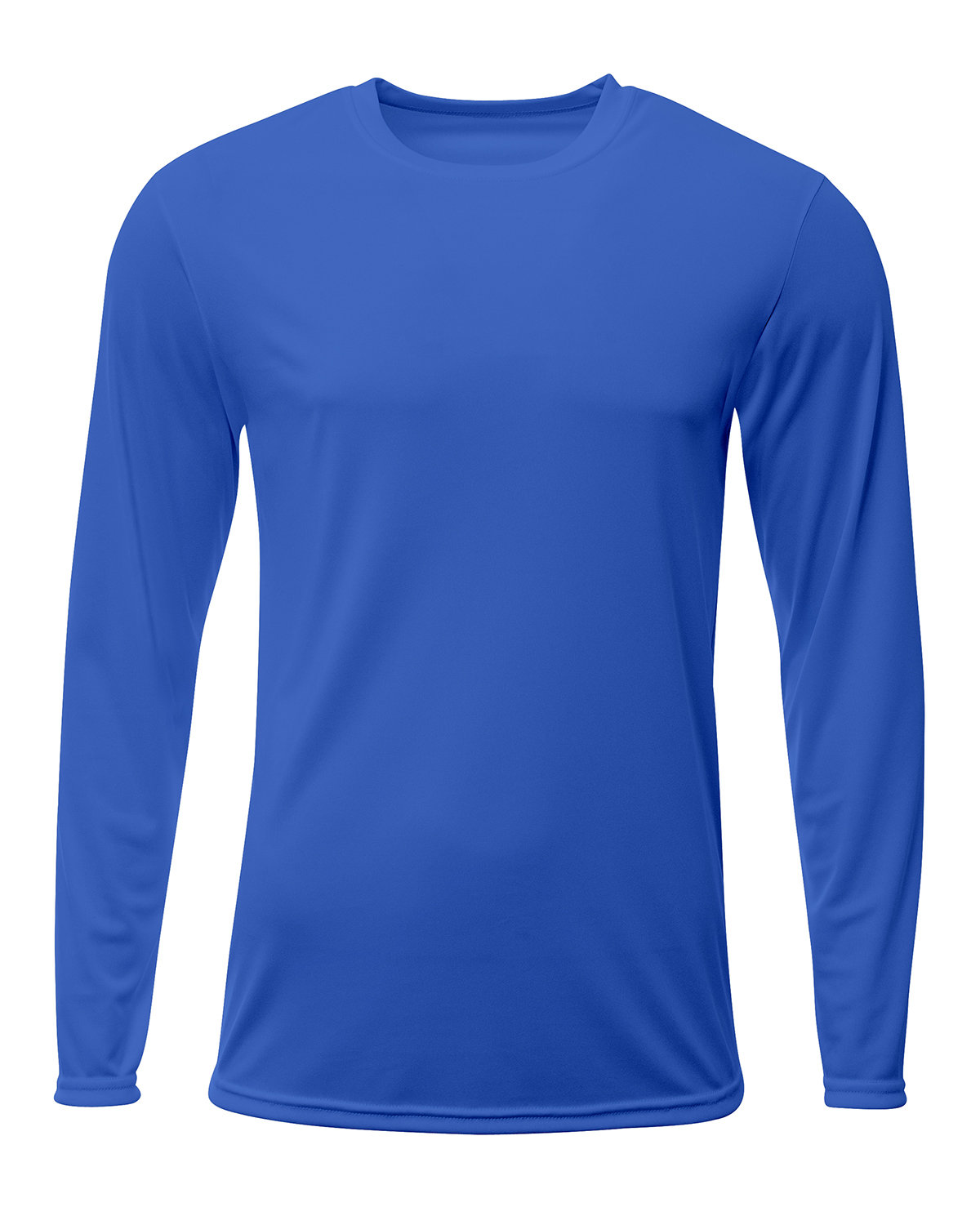 A4 Men's Sprint Long Sleeve T-Shirt ROYAL 