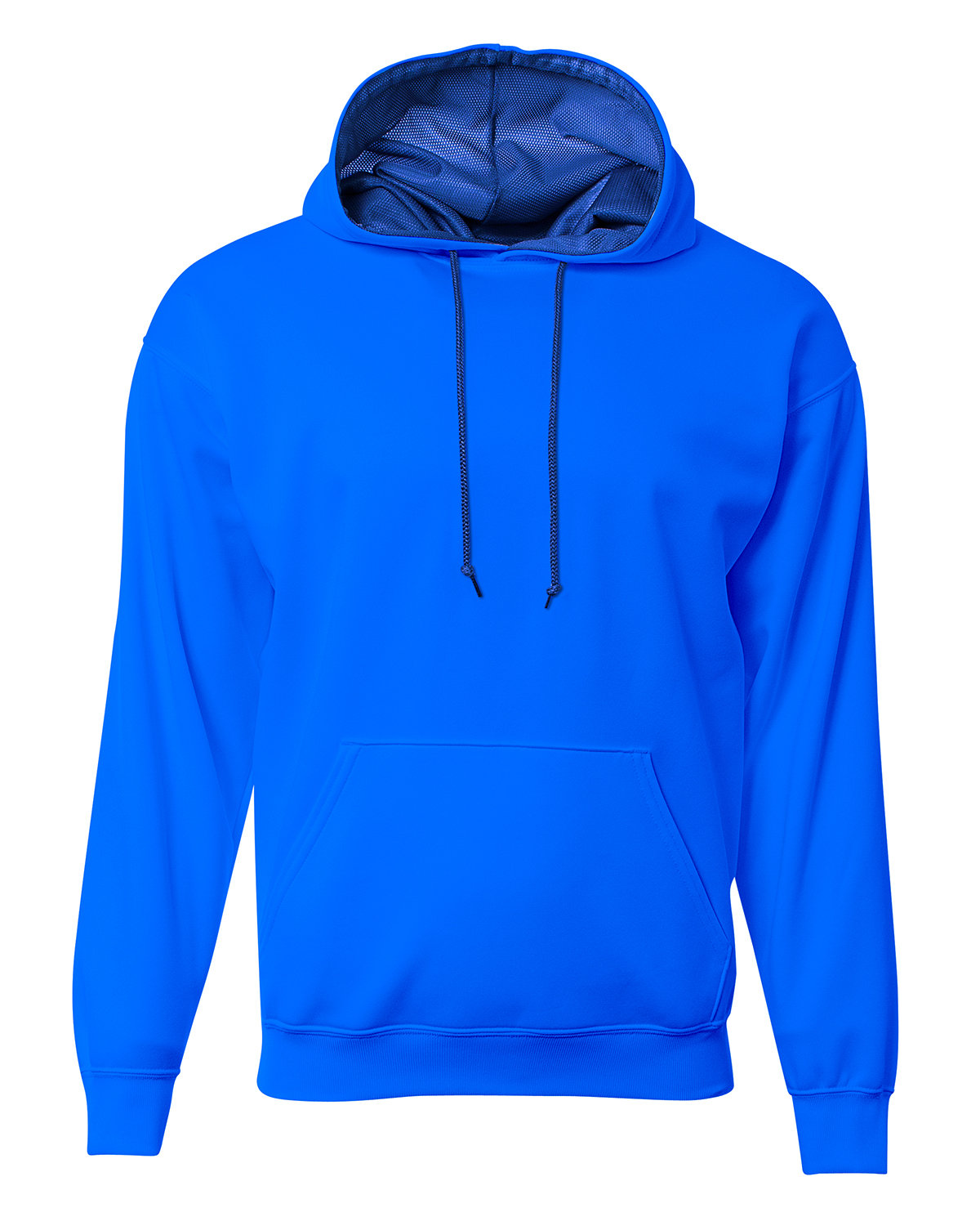 A4 Men's Sprint Tech Fleece Hooded Sweatshirt ROYAL 