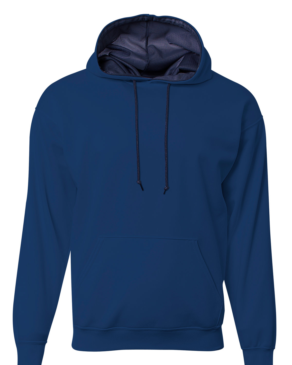 A4 Men's Sprint Tech Fleece Hooded Sweatshirt NAVY 