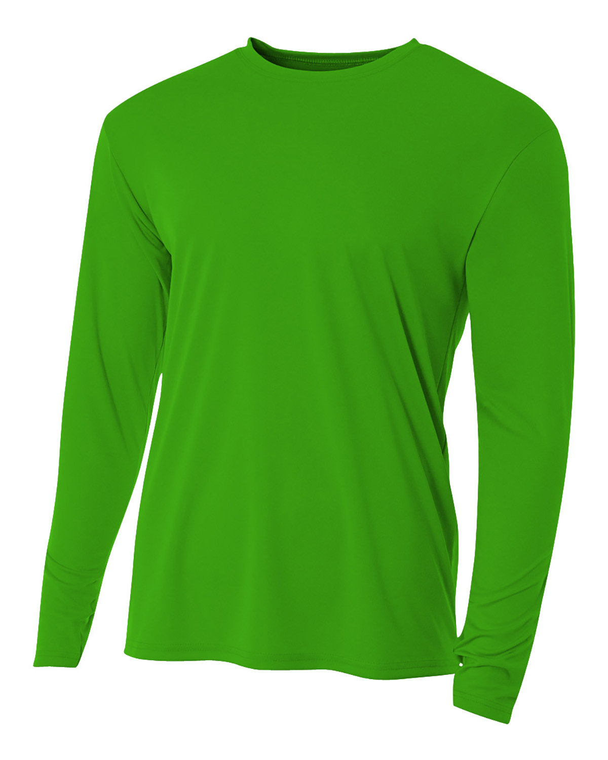 A4 Youth Long Sleeve Cooling Performance Crew Shirt KELLY 