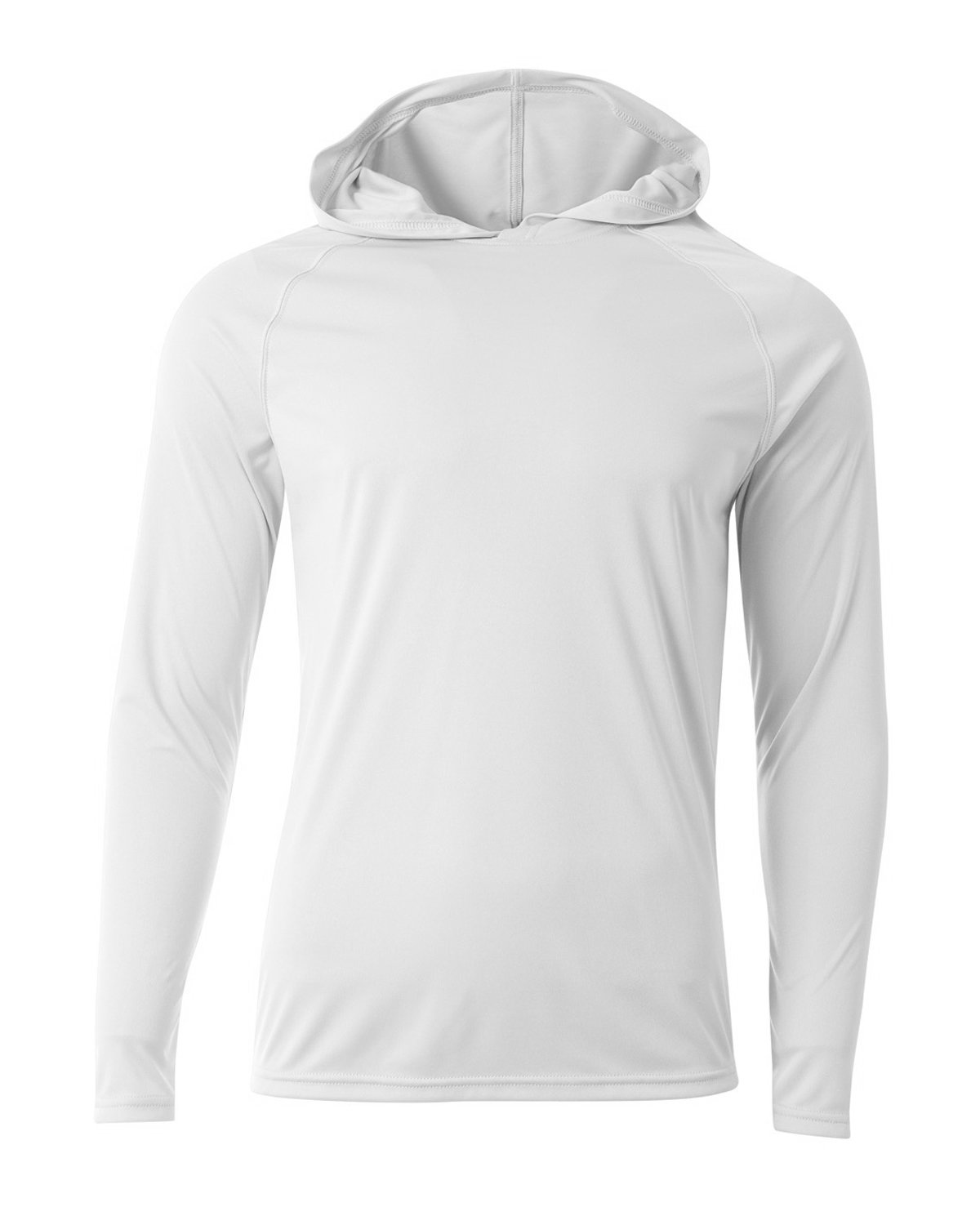 A4 Youth Long Sleeve Hooded T-Shirt | alphabroder