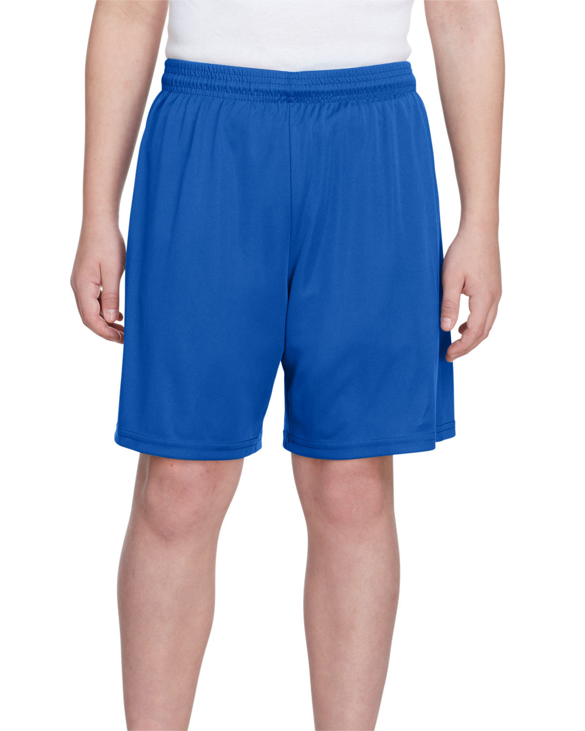 A4 Youth Cooling Performance Polyester Short ROYAL 