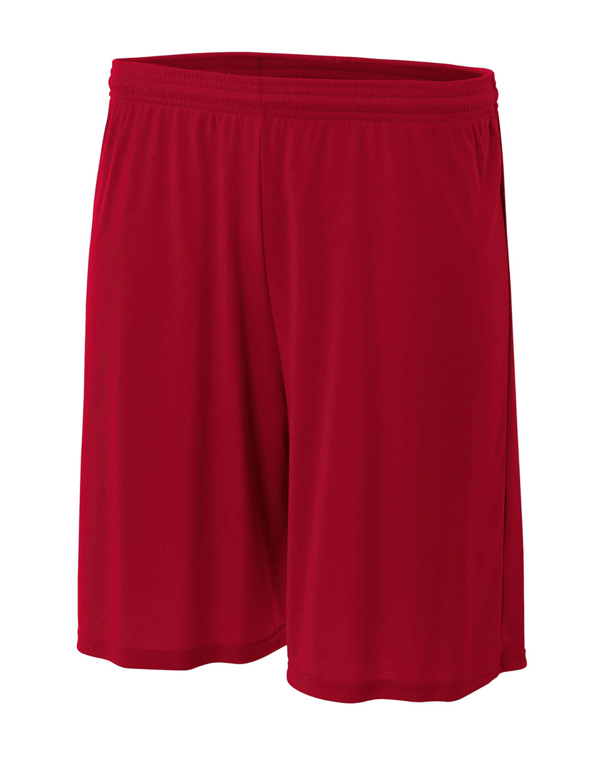 A4 Youth Cooling Performance Polyester Short CARDINAL 