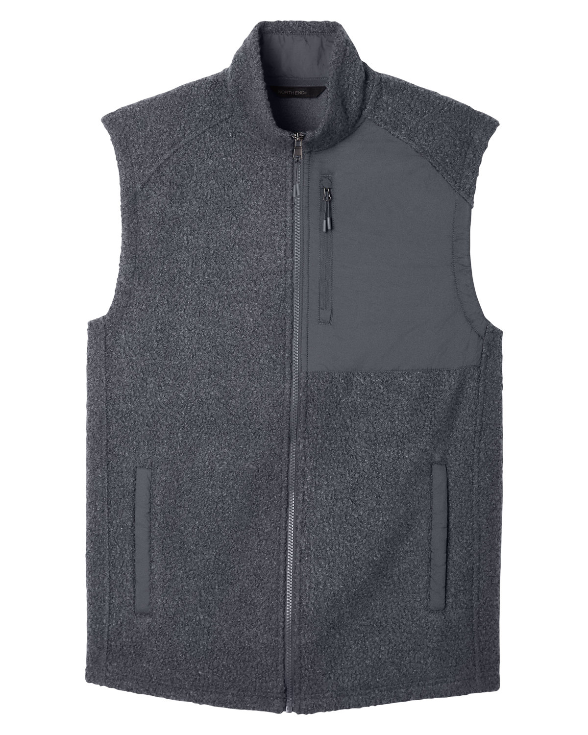 North End Men's Aura Sweater Fleece Vest | alphabroder