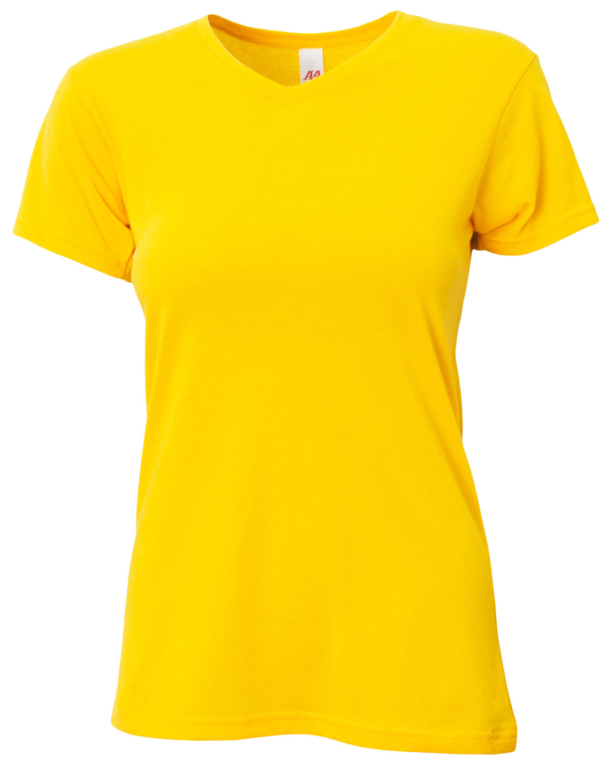 A4 Ladies' Softek V-Neck T-Shirt | alphabroder