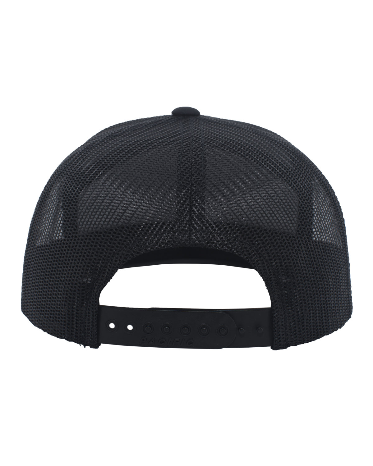 Pacific Headwear 6-Panel Arch Trucker Snapback Cap | alphabroder