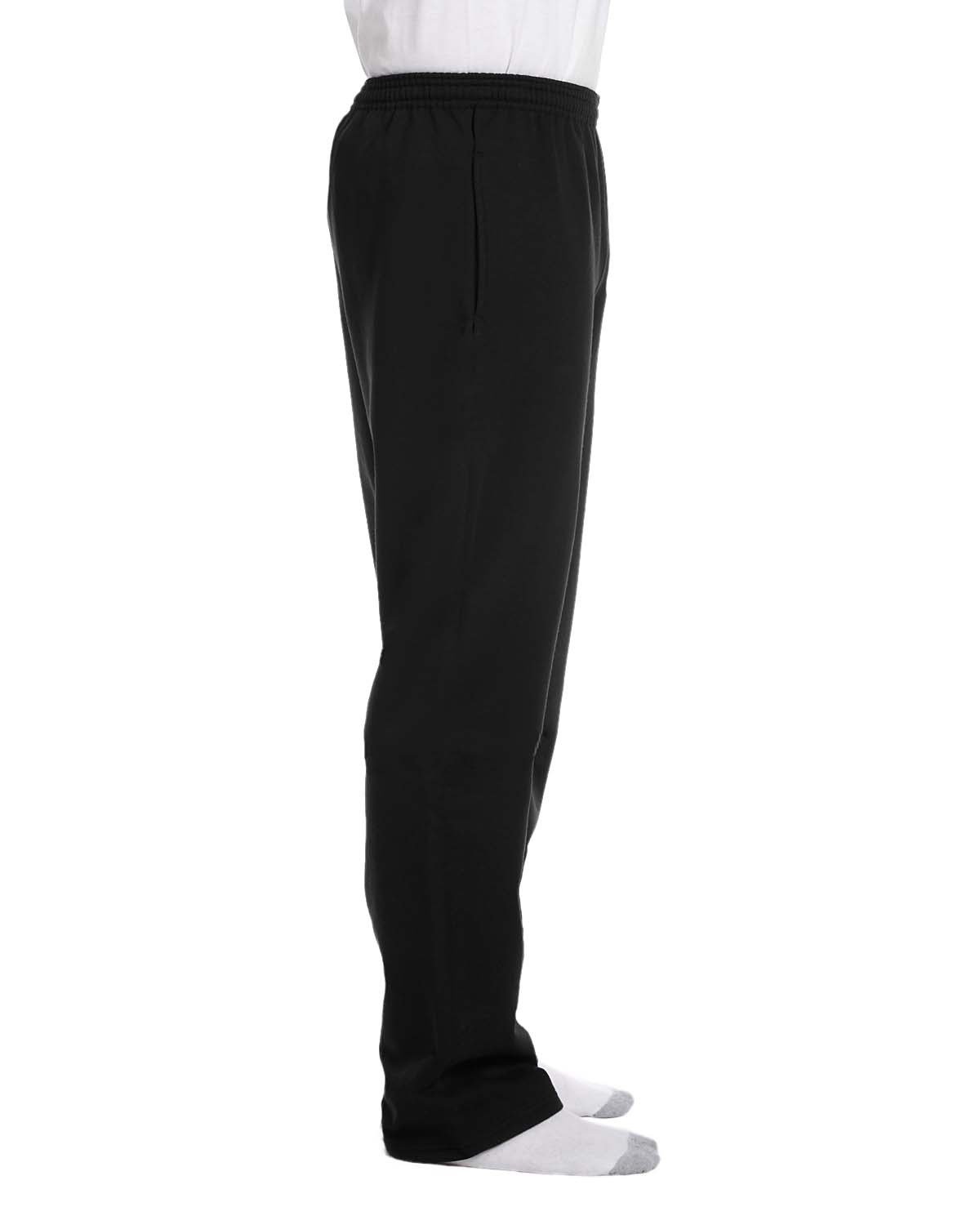 Champion Adult Powerblend® Open-Bottom Fleece Pant with Pockets ...