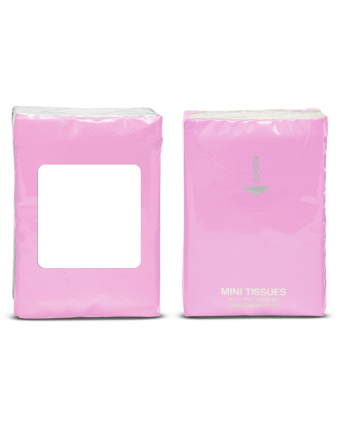 Prime Line Mini Tissue Packet pink 