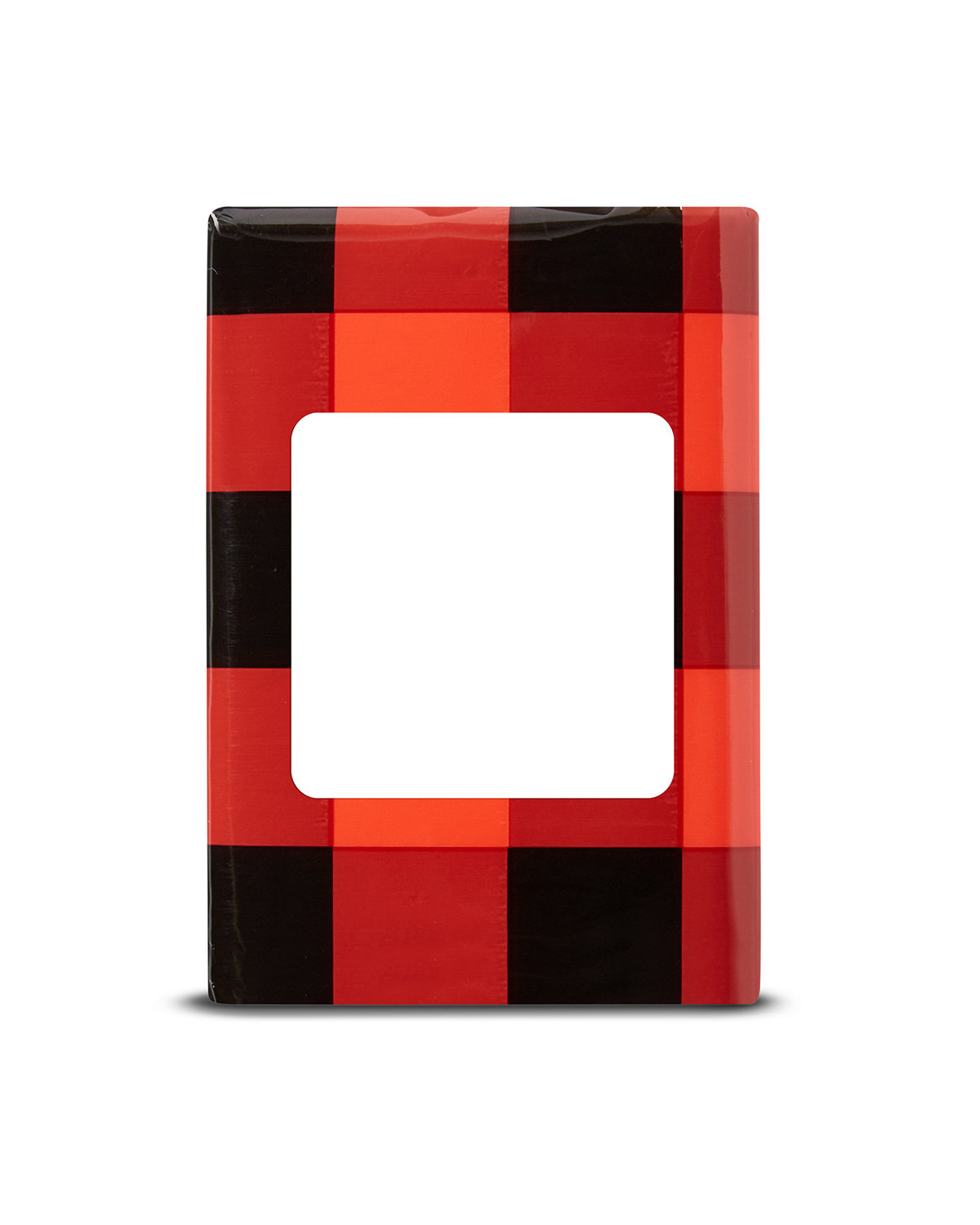 Prime Line Mini Tissue Packet - Buffalo Plaid red 