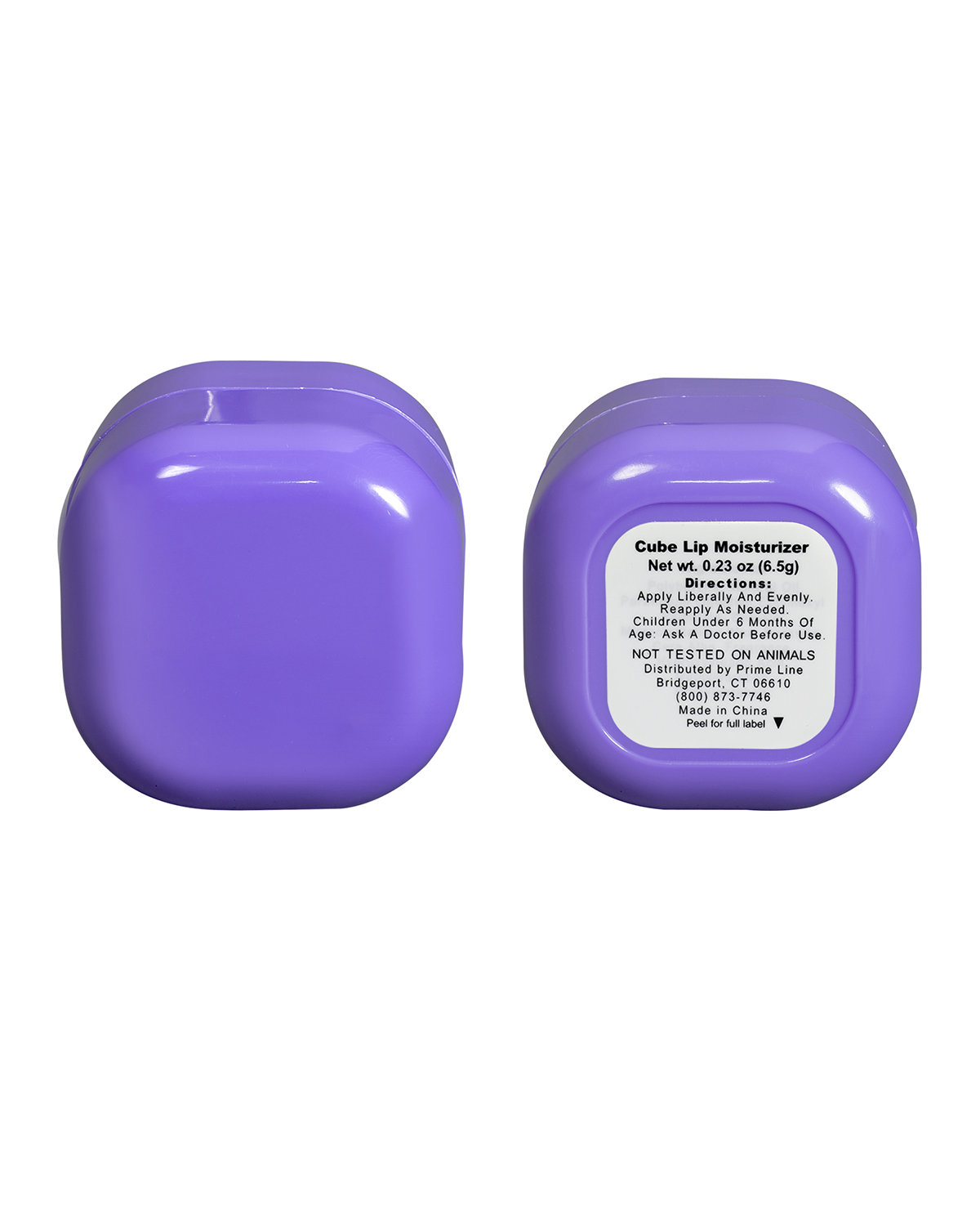 Prime Line Cube Lip Moisturizer purple 