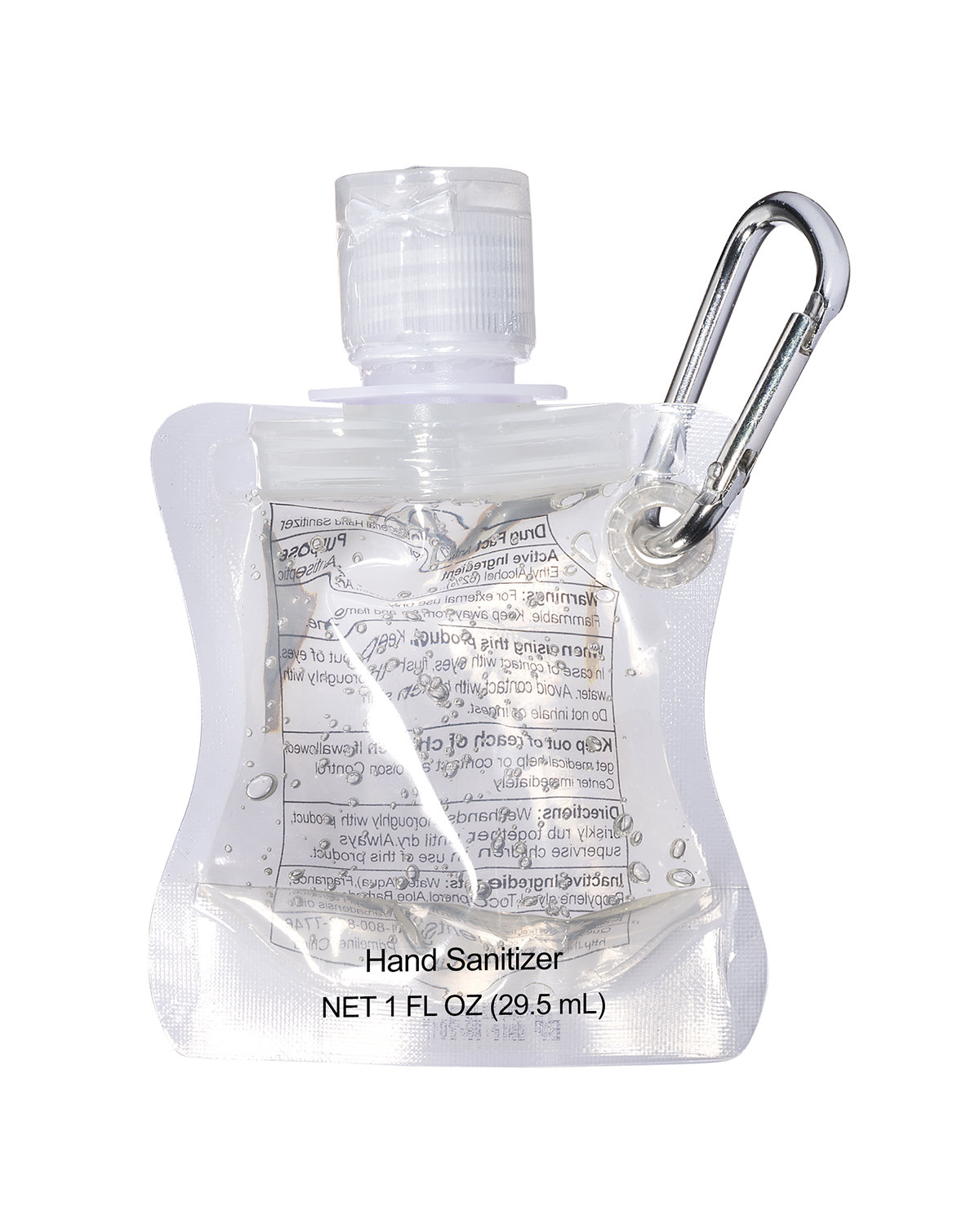 Prime Line Collapsible Hand Sanitizer 1oz clear 