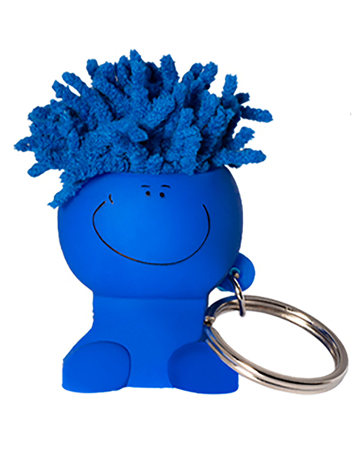 MopToppers Mobile Stand Cord Winder Key Chain blue 