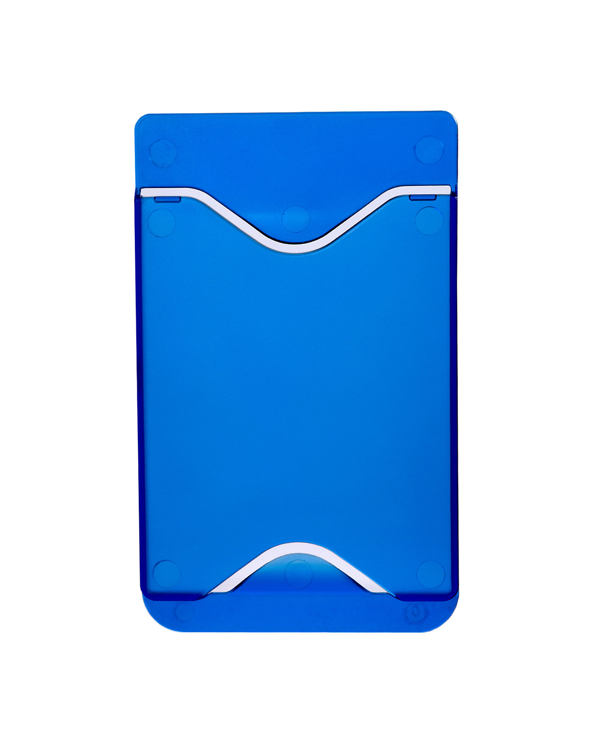 Prime Line Promo Mobile Device Card Caddy translucent blue 