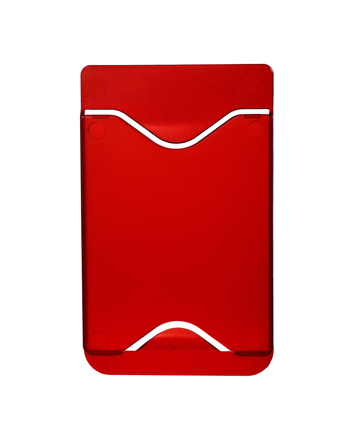 Prime Line Promo Mobile Device Card Caddy translucent red 