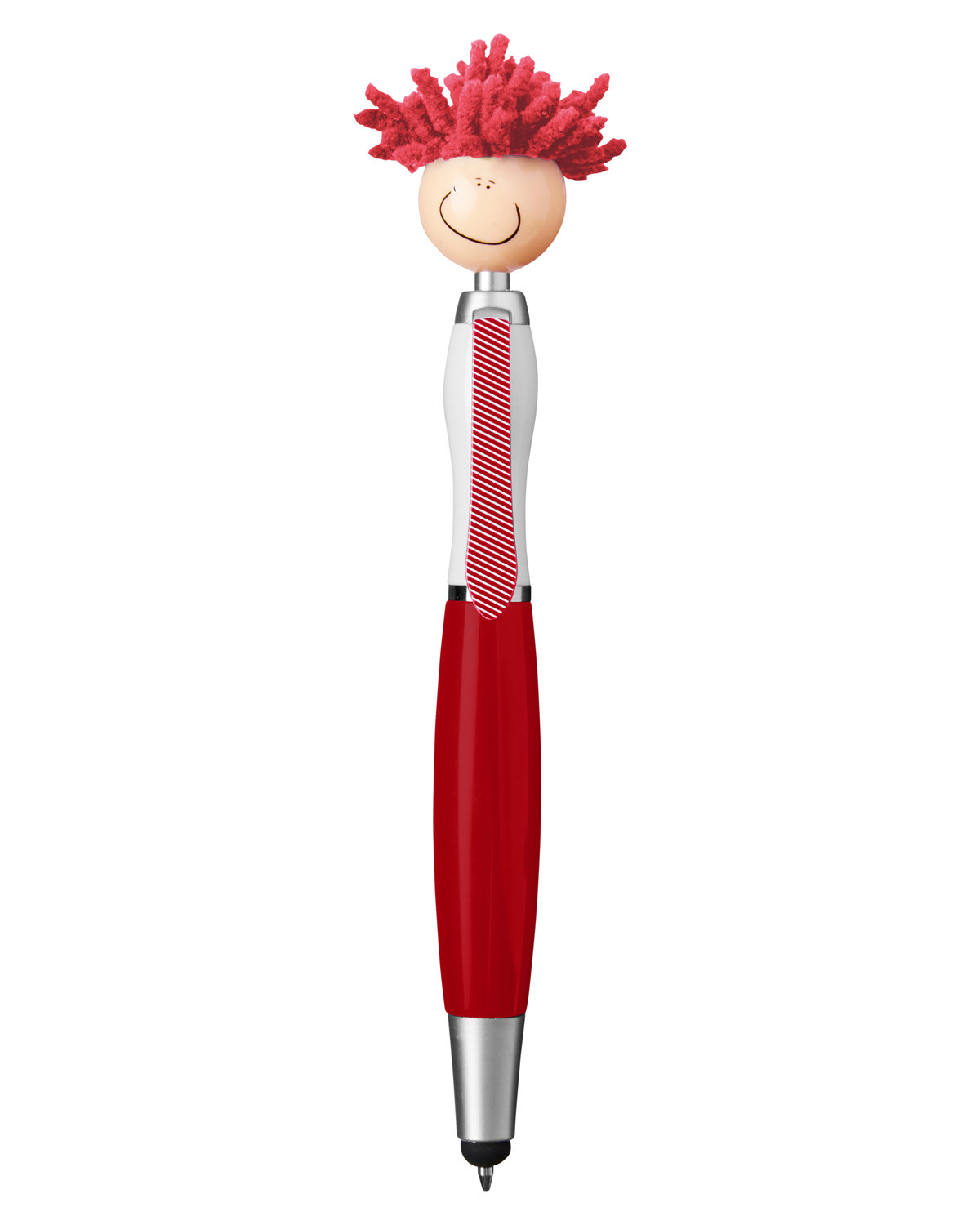 MopToppers Multicultural Screen Cleaner With Stylus Pen red 