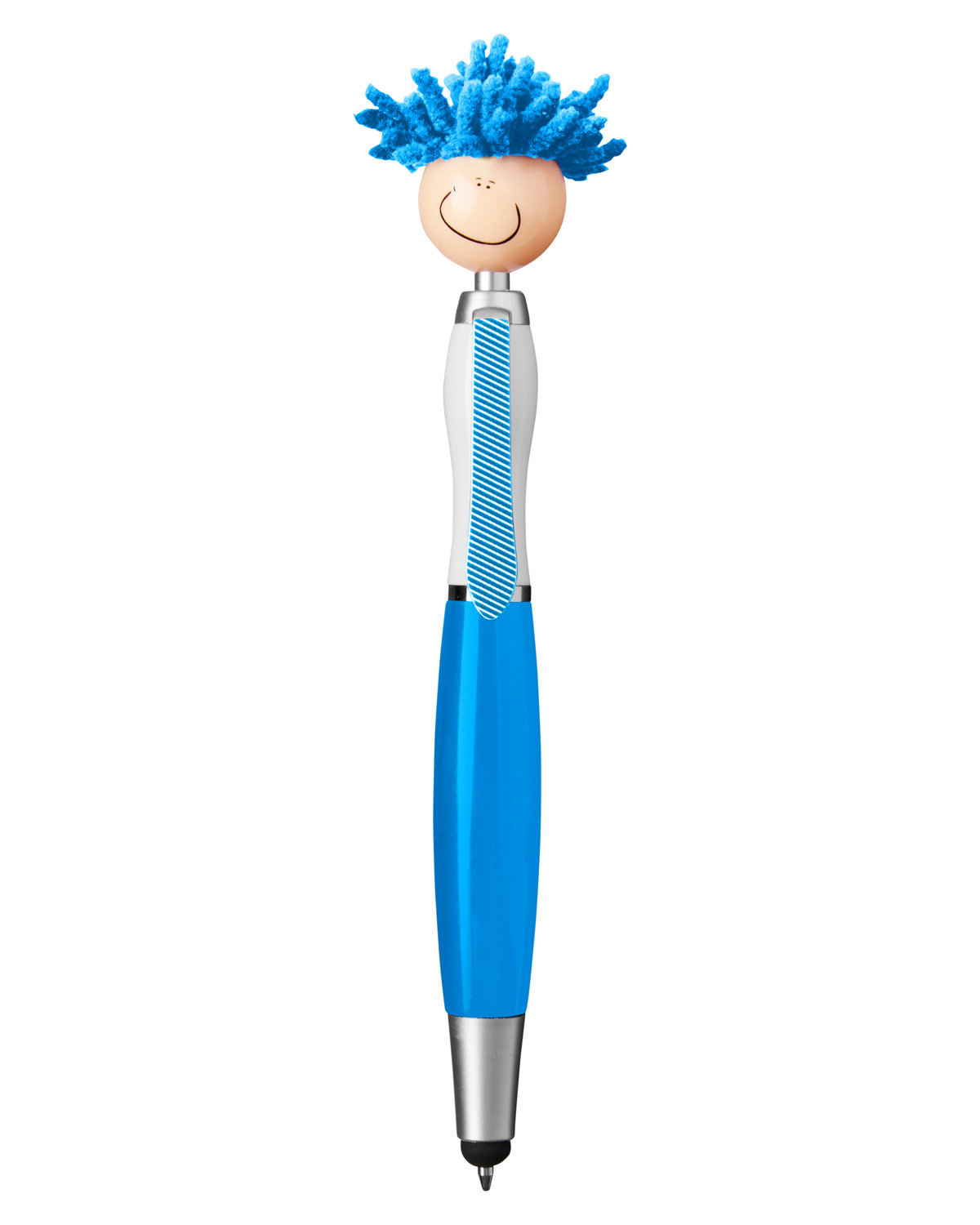 MopToppers Multicultural Screen Cleaner With Stylus Pen electric blue 