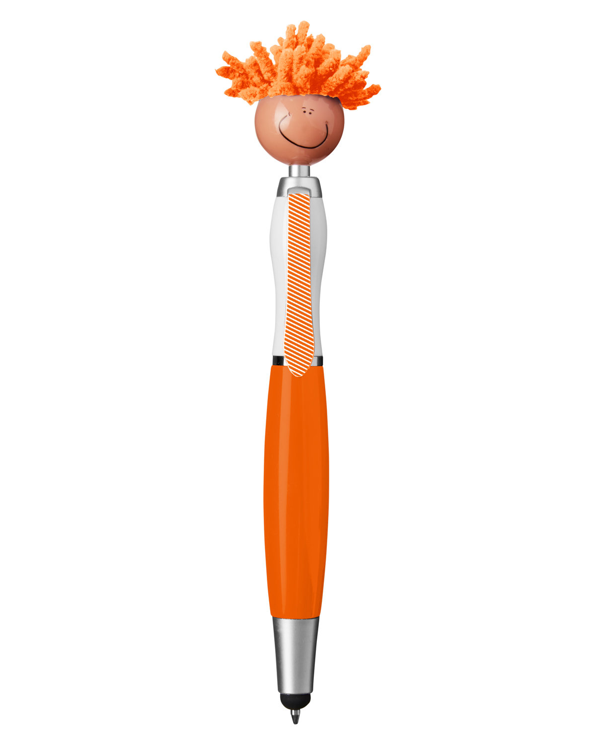 MopToppers Multicultural Screen Cleaner With Stylus Pen orange 