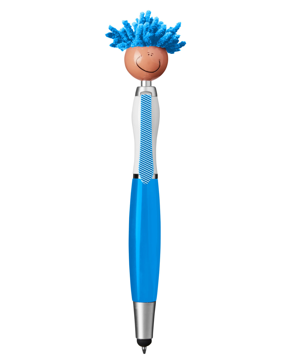MopToppers Multicultural Screen Cleaner With Stylus Pen electric blue 