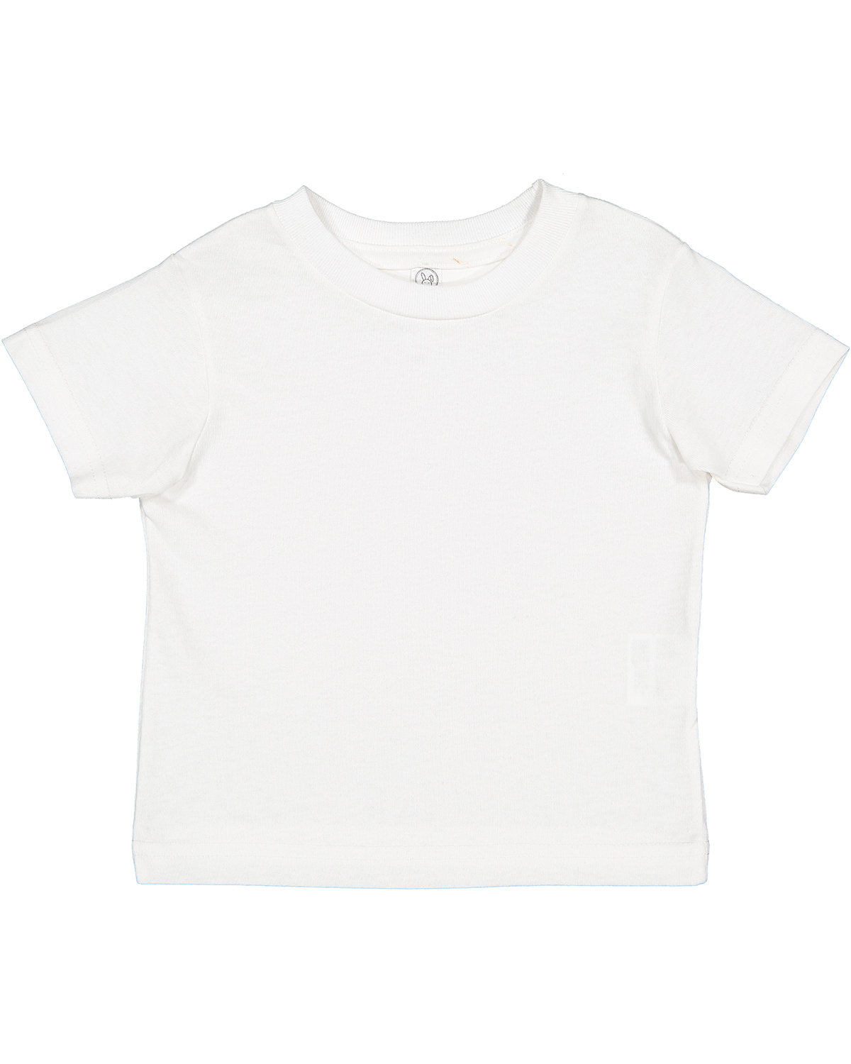 Rabbit Skins Toddler Cotton Jersey T-Shirt WHITE 