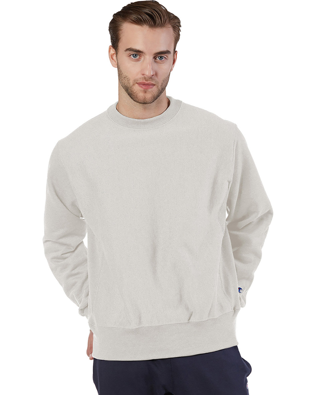 Champion Adult Reverse Weave® Crew OATMEAL HEATHER 