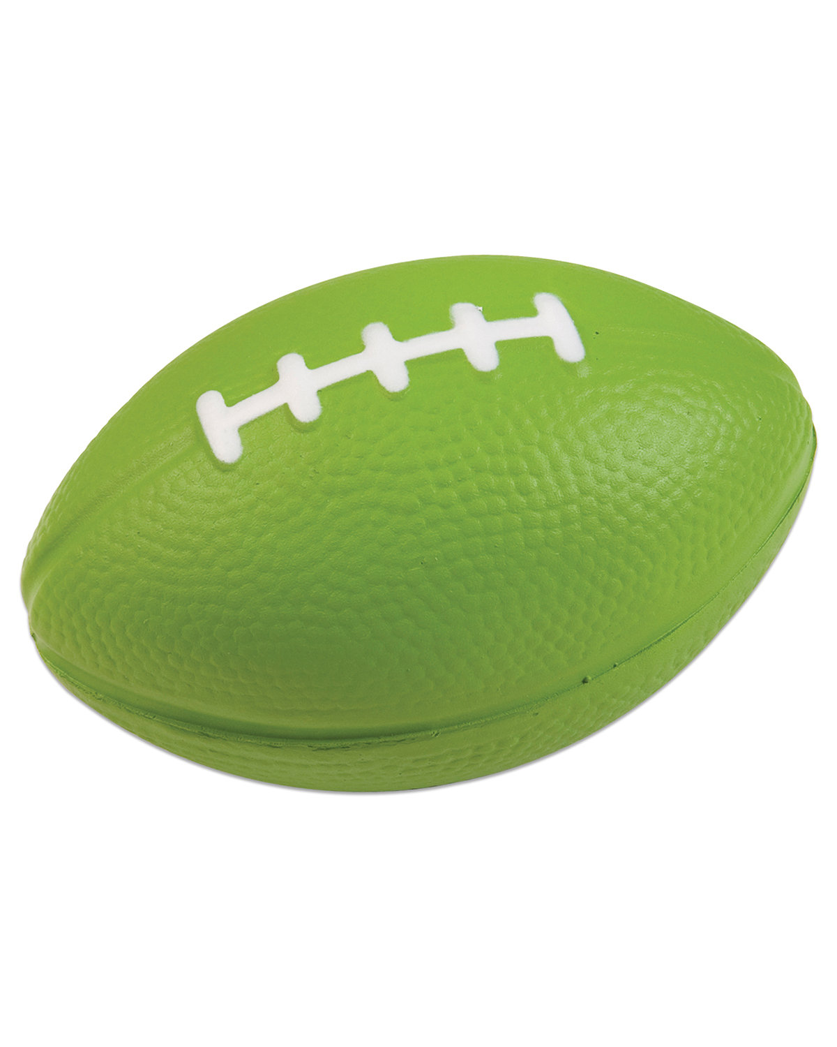 Prime Line Football Stress Reliever 3" lime green 