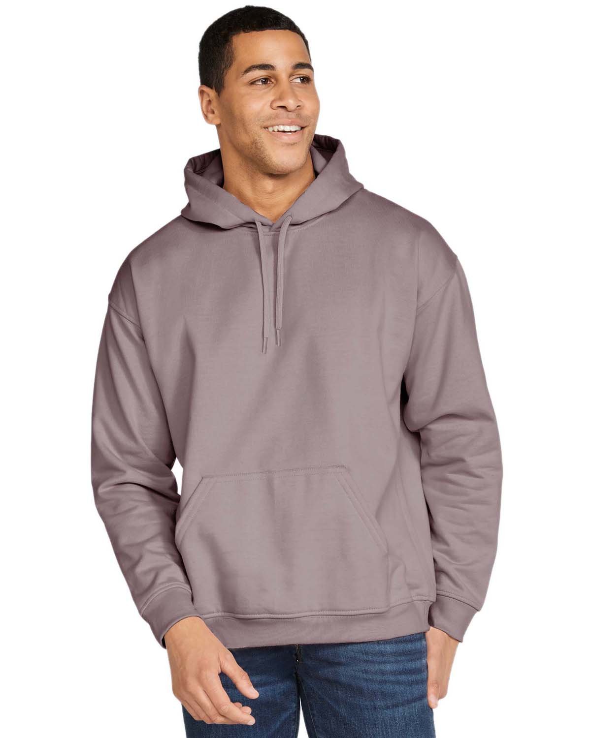 Gildan Adult Softstyle® Fleece Pullover Hooded Sweatshirt paragon 