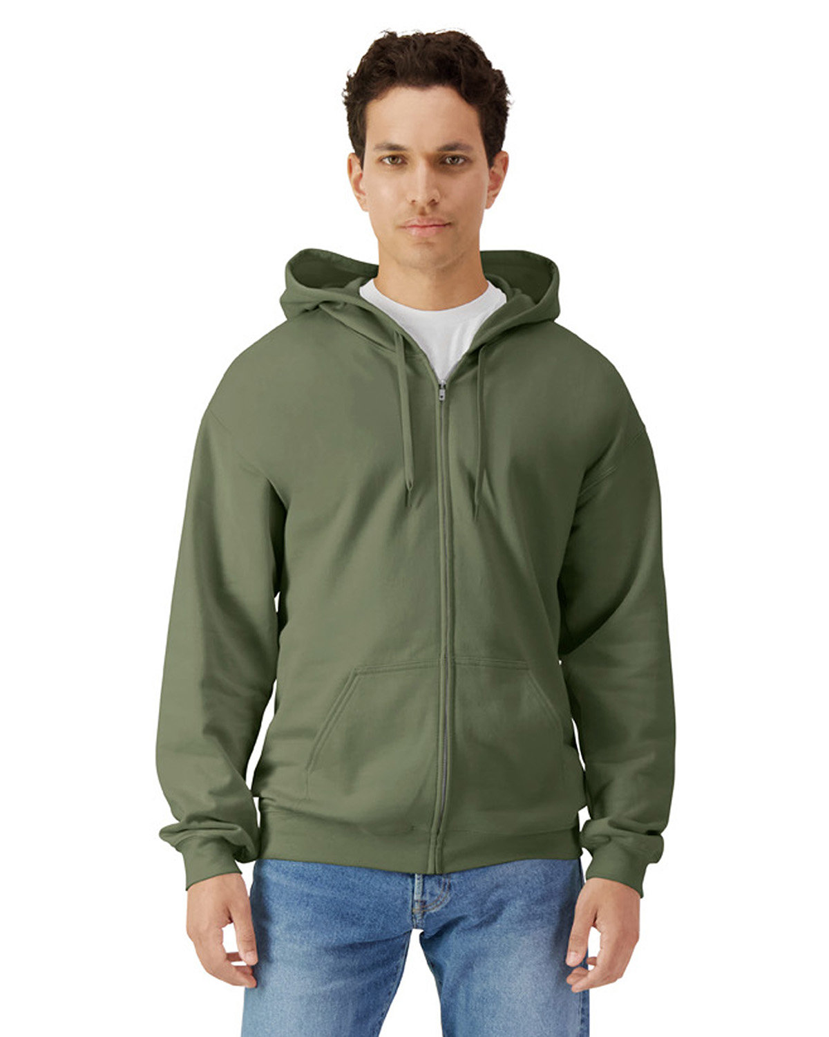 Gildan Unisex Softstyle Fleece Hooded Sweatshirt | alphabroder