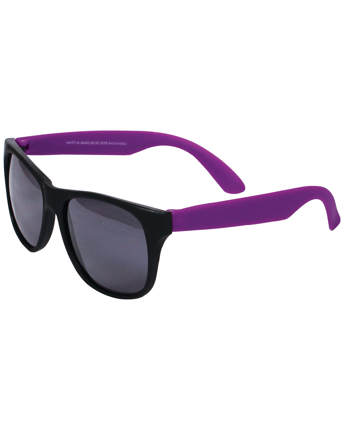 Prime Line Two-Tone Matte Sunglasses purple 