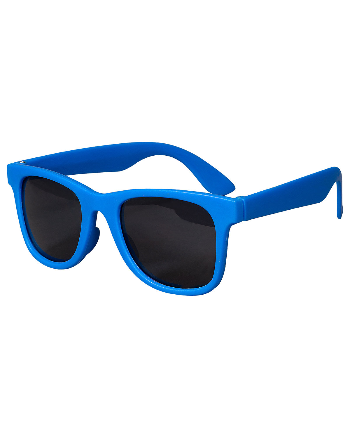 Prime Line Youth Single-Tone Matte Sunglasses blue 