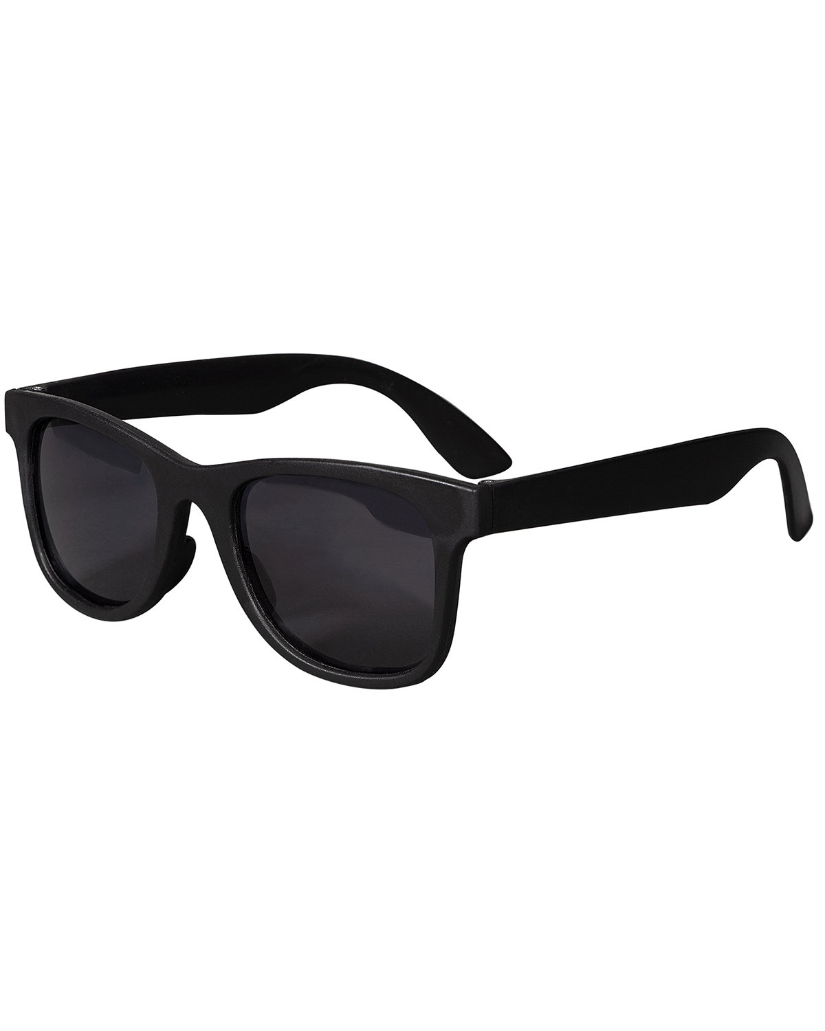 Prime Line Youth Single-Tone Matte Sunglasses black 