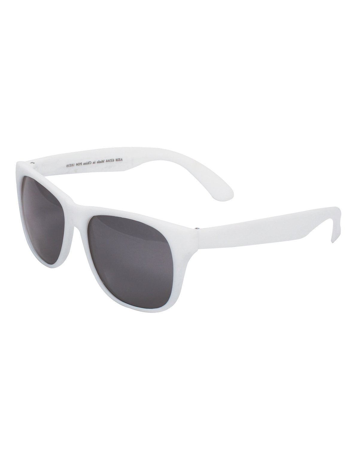 Prime Line Single-Tone Matte Sunglasses white 