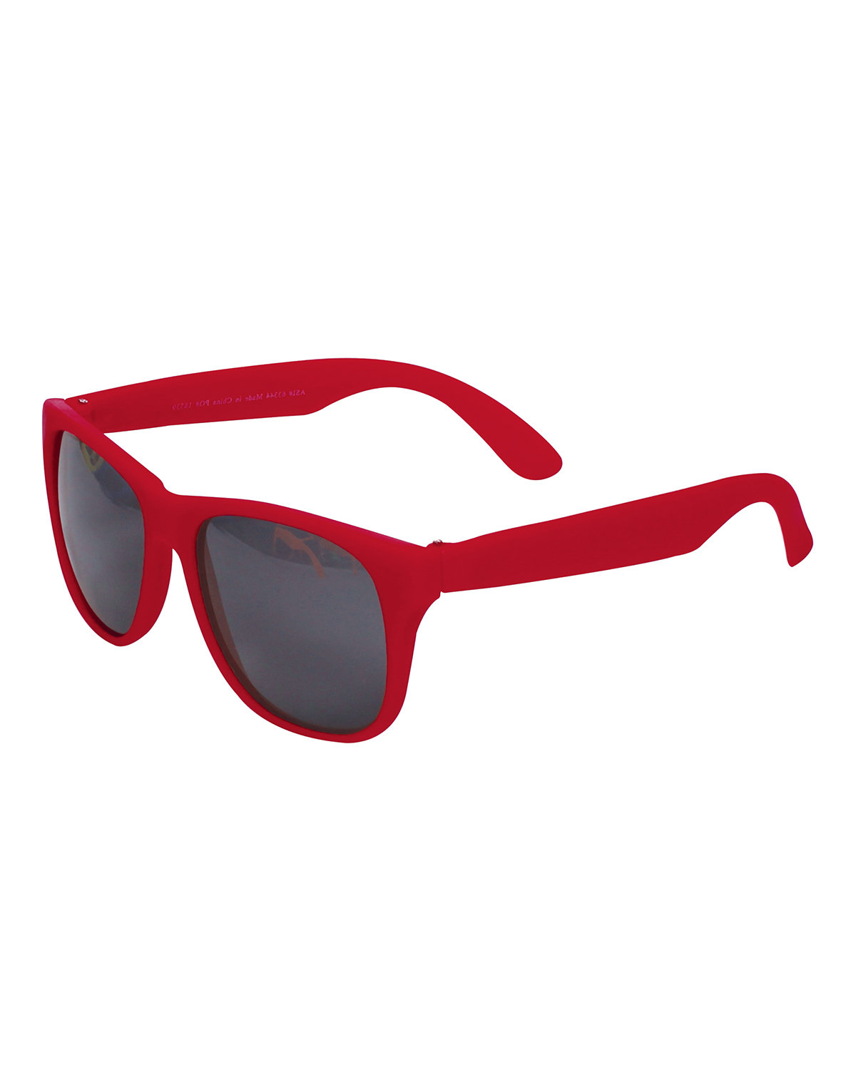 Prime Line Single-Tone Matte Sunglasses red 