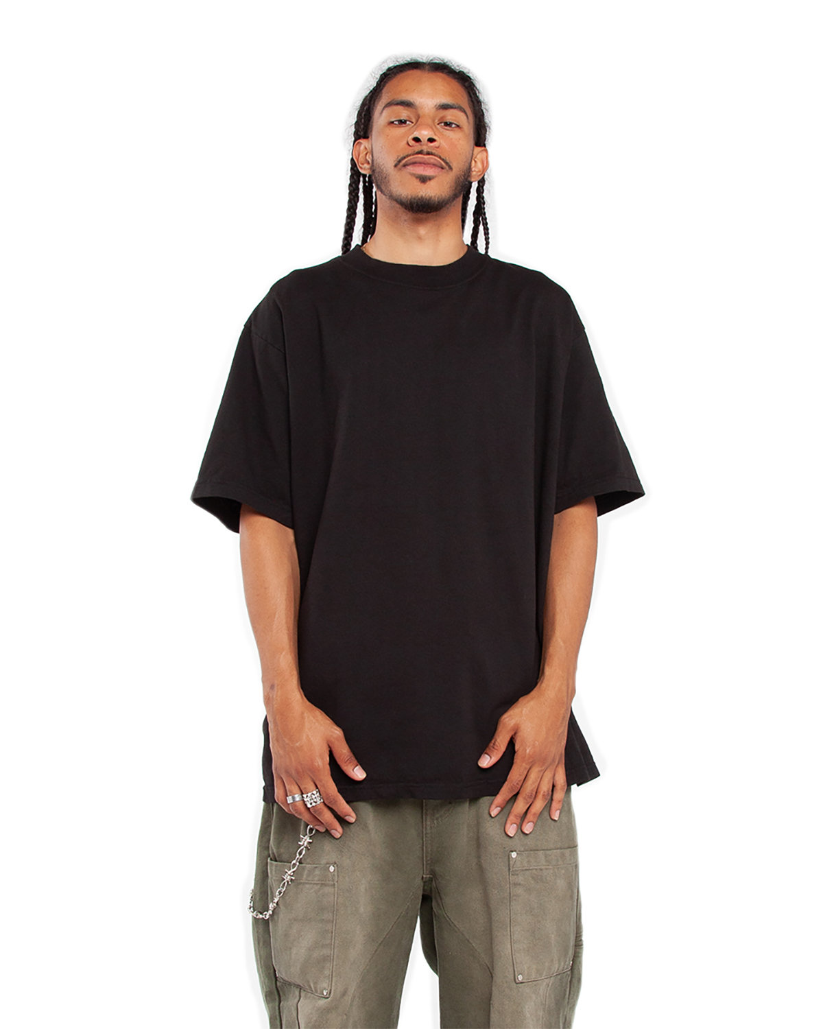 Shaka Wear Garment-Dyed Crewneck T-Shirt