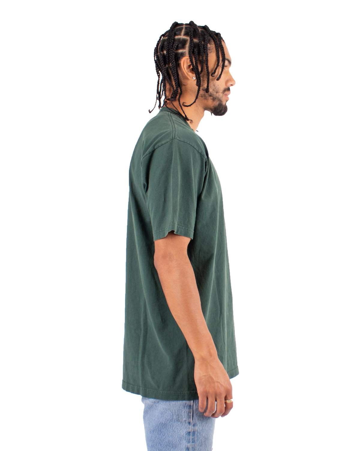 Shaka Wear Garment-Dyed Crewneck T-Shirt | US Generic Non-Priced