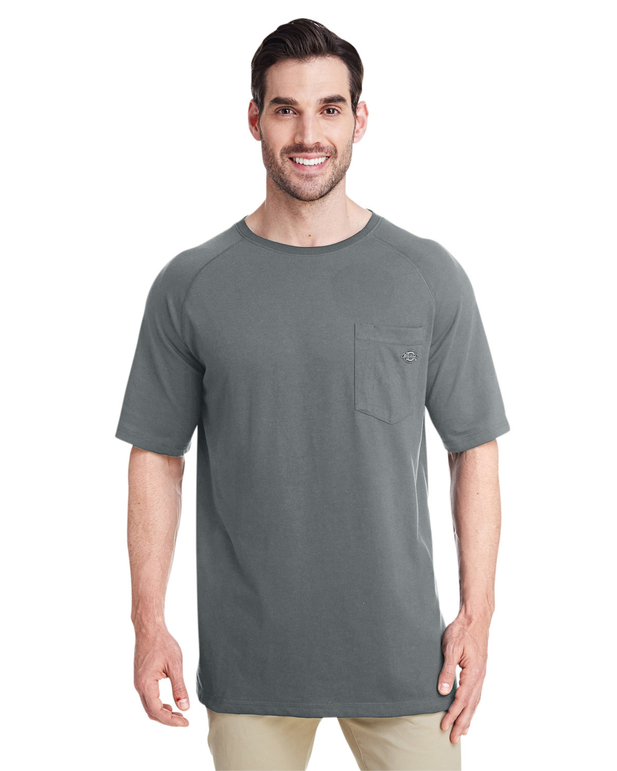 Dickies Men's 5.5 oz. Temp-IQ Performance T-Shirt SMOKE 