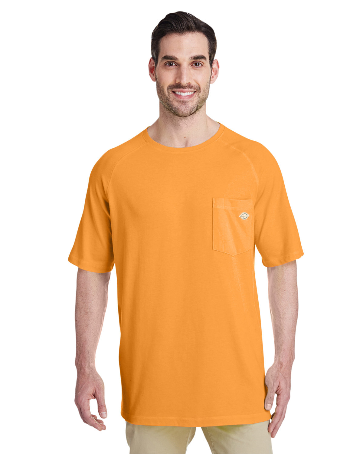 Dickies Men's 5.5 oz. Temp-IQ Performance T-Shirt BRIGHT ORANGE 
