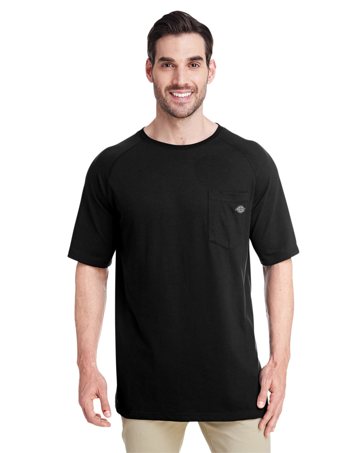 Dickies Men's 5.5 oz. Temp-IQ Performance T-Shirt BLACK 