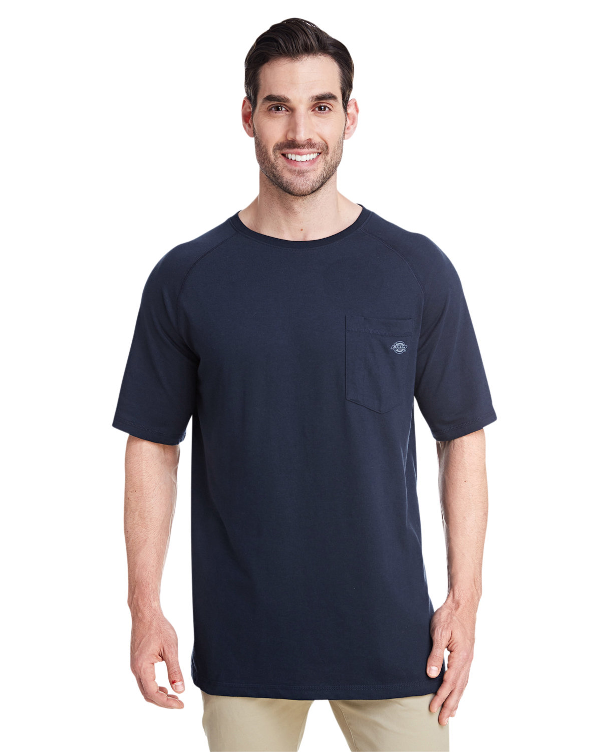 Dickies Men's 5.5 oz. Temp-IQ Performance T-Shirt DARK NAVY 