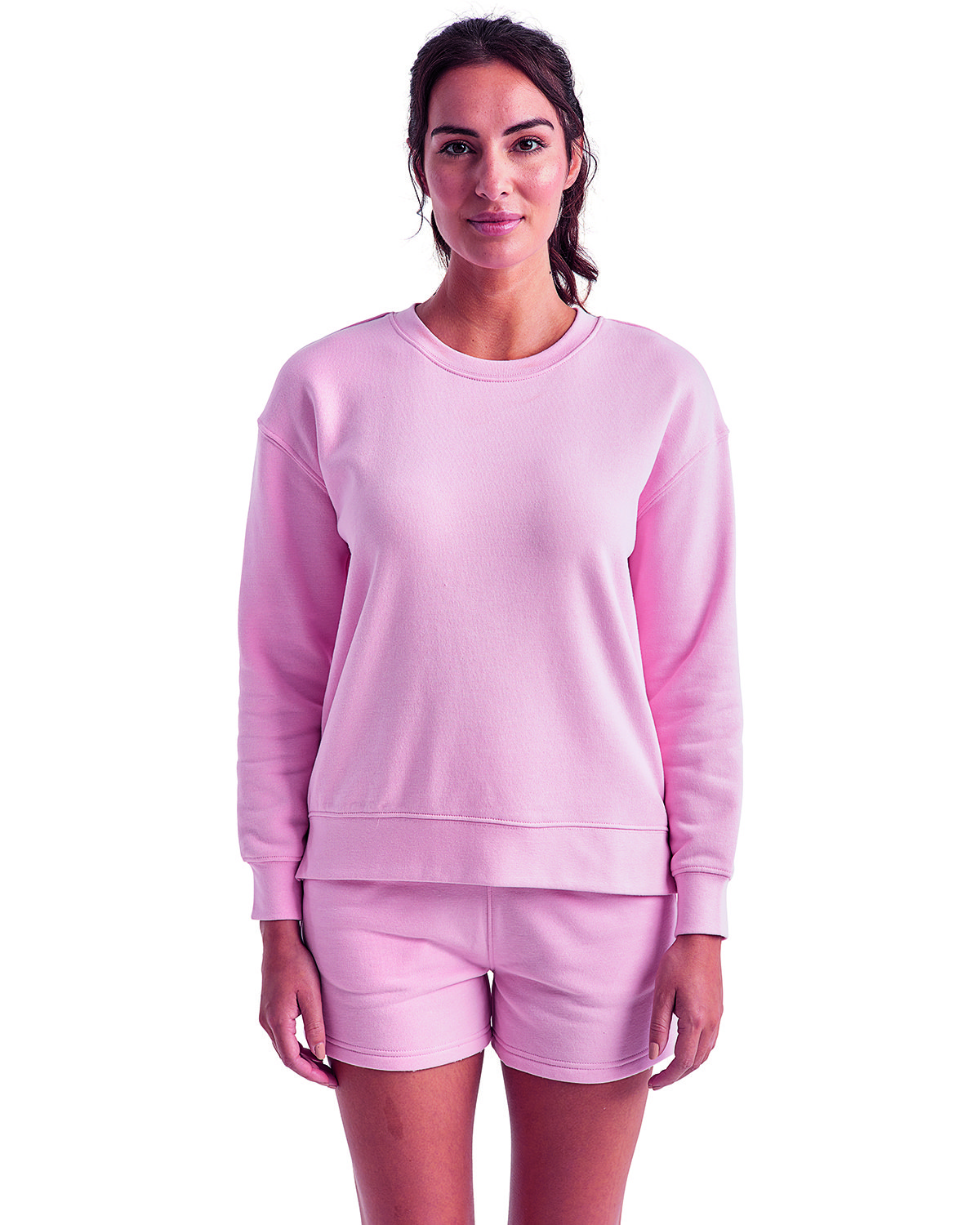 TriDri Ladies' Billie Side-Zip Sweatshirt light pink 