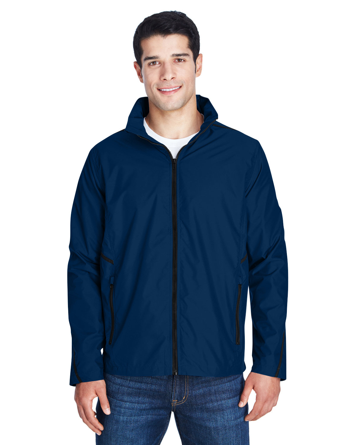 Team 365 Adult Conquest Jacket with Mesh Lining SPORT DARK NAVY 
