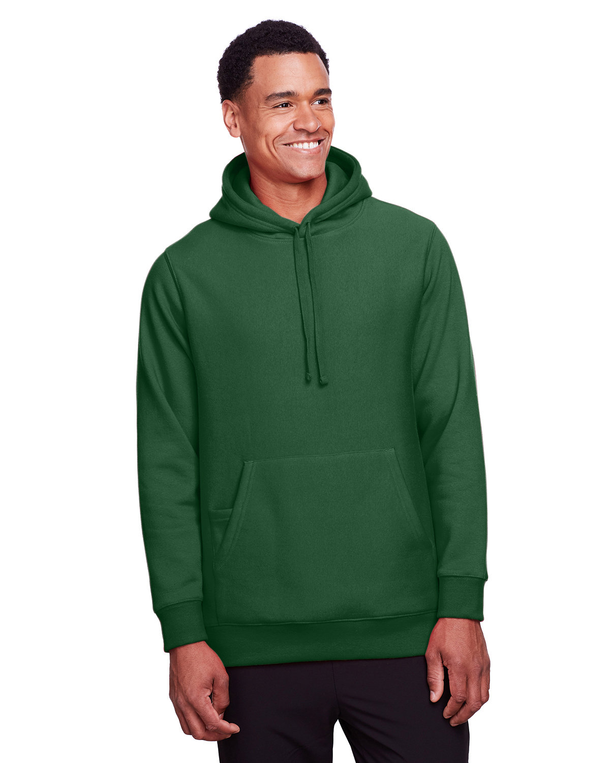 Team 365 Adult Zone HydroSport™ Heavyweight Pullover Hooded Sweatshirt sport dark green 