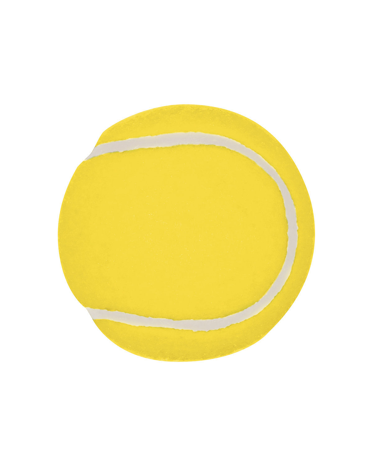 Prime Line Synthetic Promotional Tennis Ball yellow 