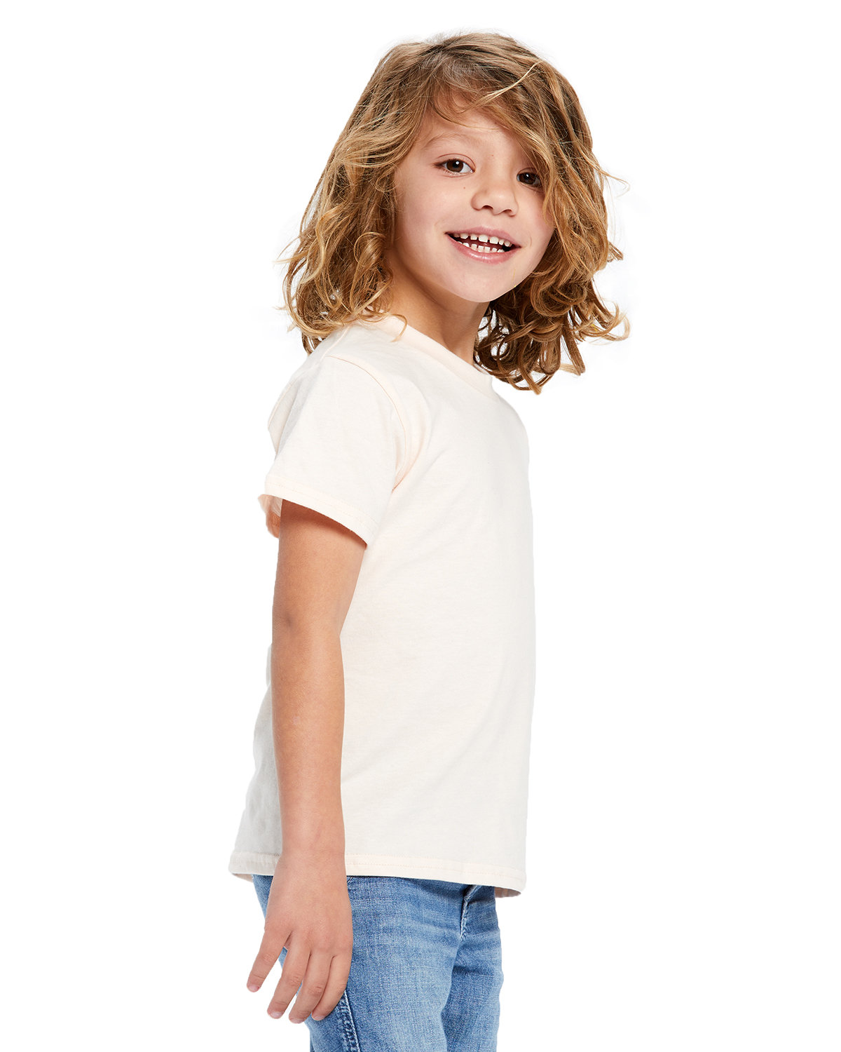 US Blanks Toddler Organic Cotton Crewneck T-Shirt | alphabroder