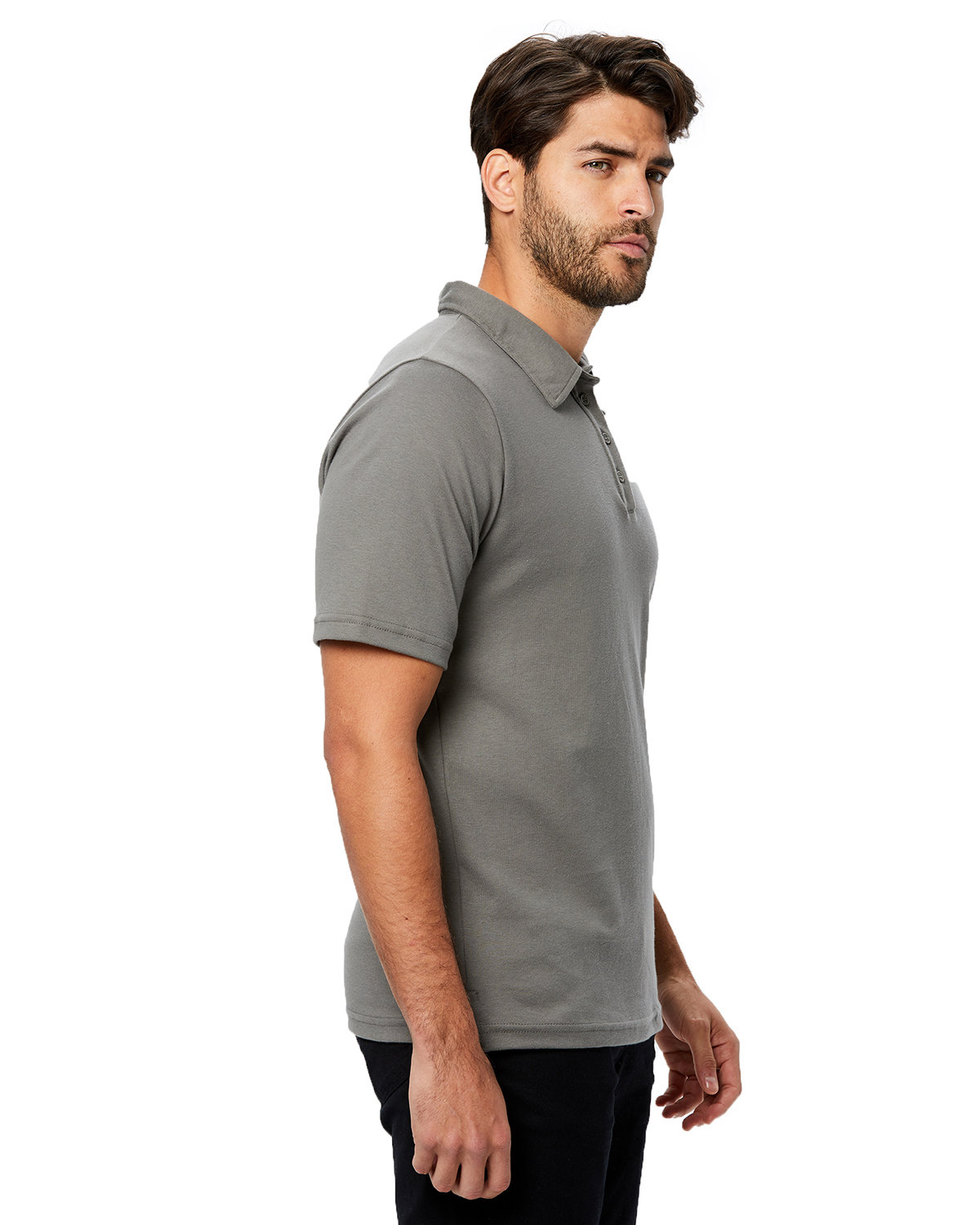 US Blanks Men's Jersey Interlock Polo T-Shirt | alphabroder
