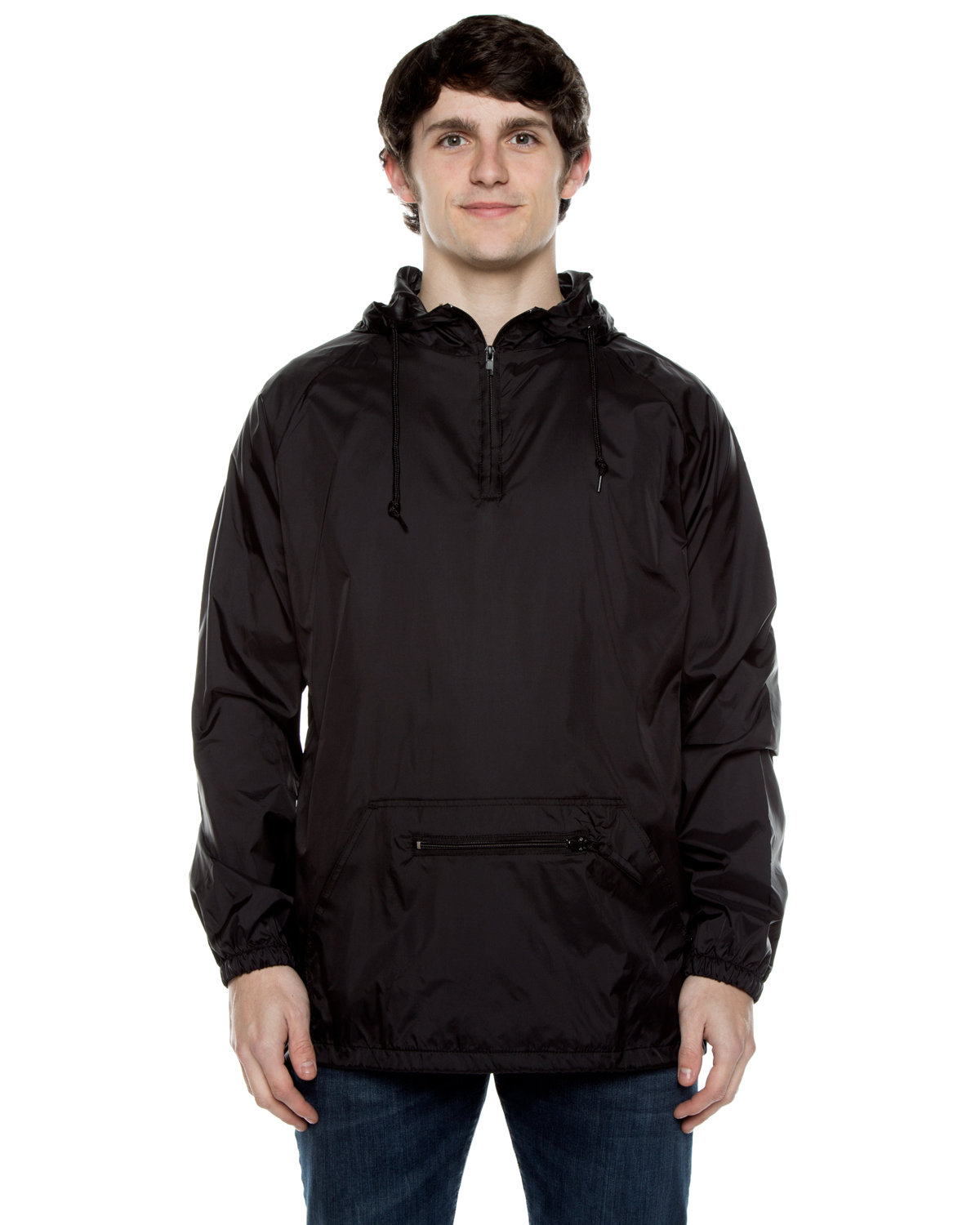 Beimar Drop Ship Unisex Nylon Packable Pullover Anorak Jacket | alphabroder