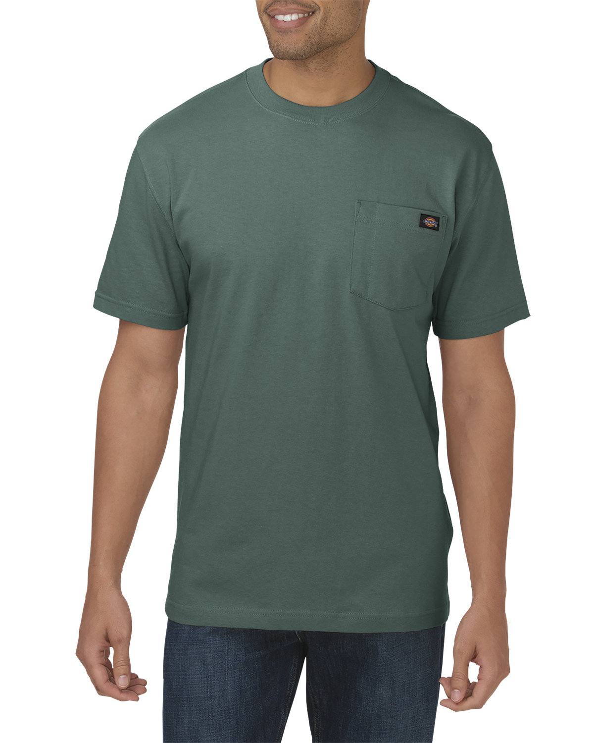 Dickies Unisex Short-Sleeve Heavyweight T-Shirt LINCOLN GREEN 